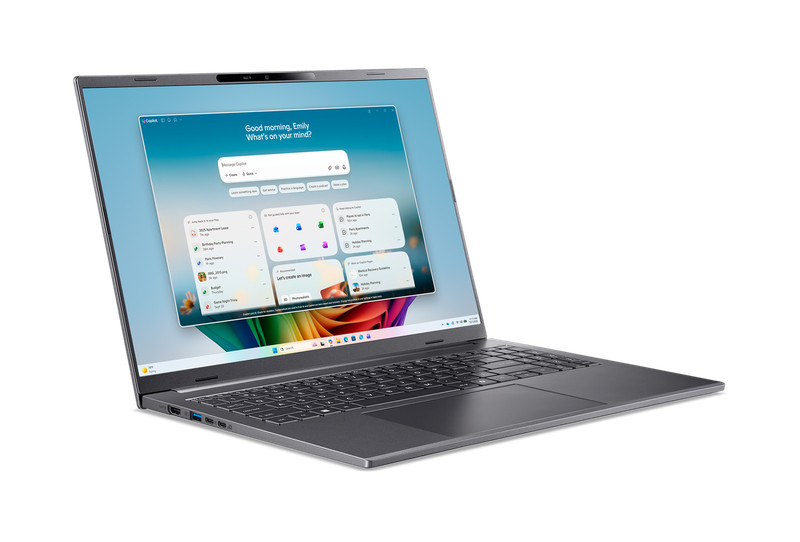 Acer Aspire 16 AI A16-A71MT-R6VQ 16" Ryzen AI 7 445 16GB 512GB SSD Win11 New gallery