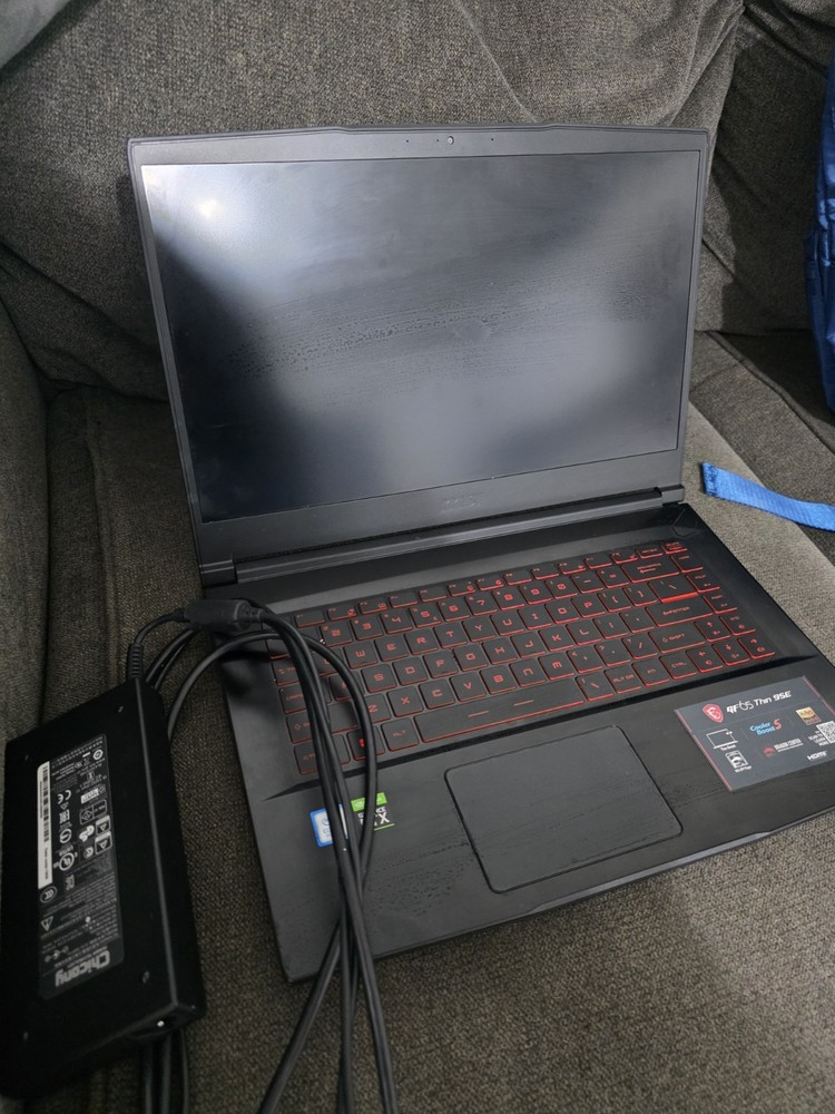 MSI GF65 Thin 9SEXR-250 Laptop 15.6" FHD, I7-9750H, 8GB RAM, RTX 2060, 512GB SSD