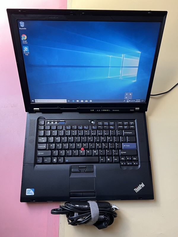 Lenovo Thinkpad R500 15.6" Intel Celeron 4GB RAM 128GB SSD WEBCAM BLUETOOTH gallery