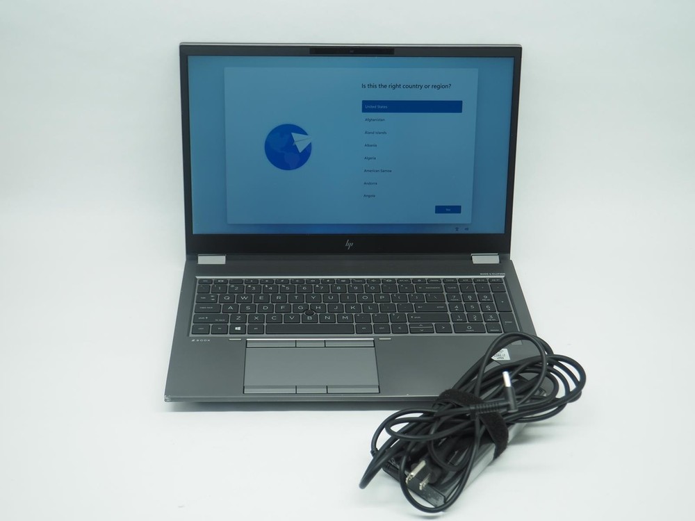 HP ZBOOK FURY 15 G7 15.5" Intel i7-10850H 2.70GHz 32GB RAM 512GB NVMe Grade B