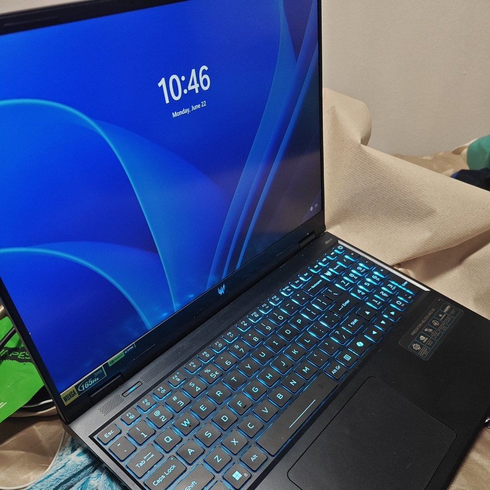 Acer Predator Helios 16 N23C12 16" i9-10885H 16GB RAM 1TB SSD GeForce RTX 4060