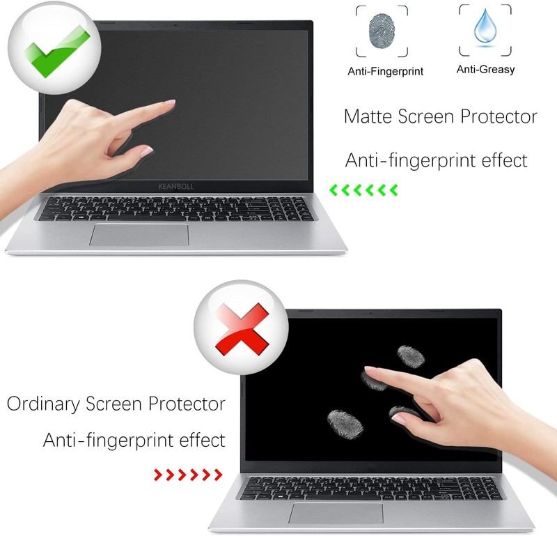 3 Pack Anti-Glare Matte Screen Protector for ASUS Vivobook 15/15X/Go/Pro 15 gallery