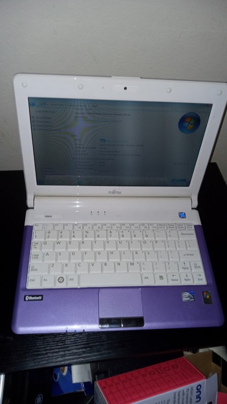 Fujitsu M2010 Series Purple Windows 7 Starter Netbook Laptop Computer gallery