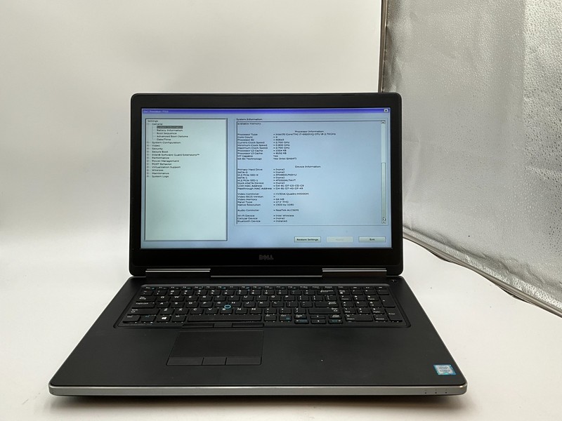 DELL Precision 7710 i7-6820HQ 64gb 1tb/512gb M5000M Laptop 2HDM0G2 no OS gallery