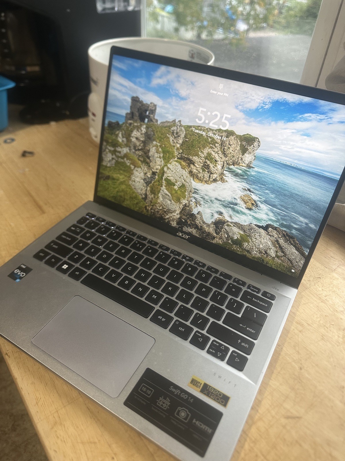 Acer Swift Go Intel Evo Laptop 14" Intel Core i7-1355U Intel Iris Xe 16GB Ram gallery
