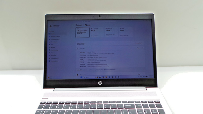 HP ProBook 455 G6 | 15.6" | AMD Ryzen 5 2500U | 8GB RAM 256GB NVMe | WIN 11 PRO gallery