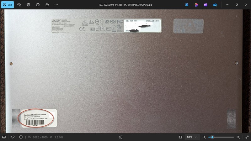 Acer CB5-312T N16Q10 ChromeBook Touchscreen 4GB 32GB SSD ChromeOS gallery