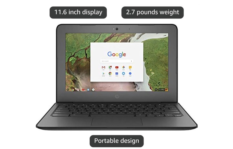HP Chromebook 11 G7 EE 11.6" (16GB eMMC, Intel Celeron N, 2.60 GHz, 4GB) Laptop gallery