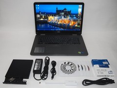 DELL INSPIRON 17 7773 2n1 TOUCH i7 4.0GHz~32GB RAM~2TB SSD+HDD~NVIDIA~WIN11 PRO!
