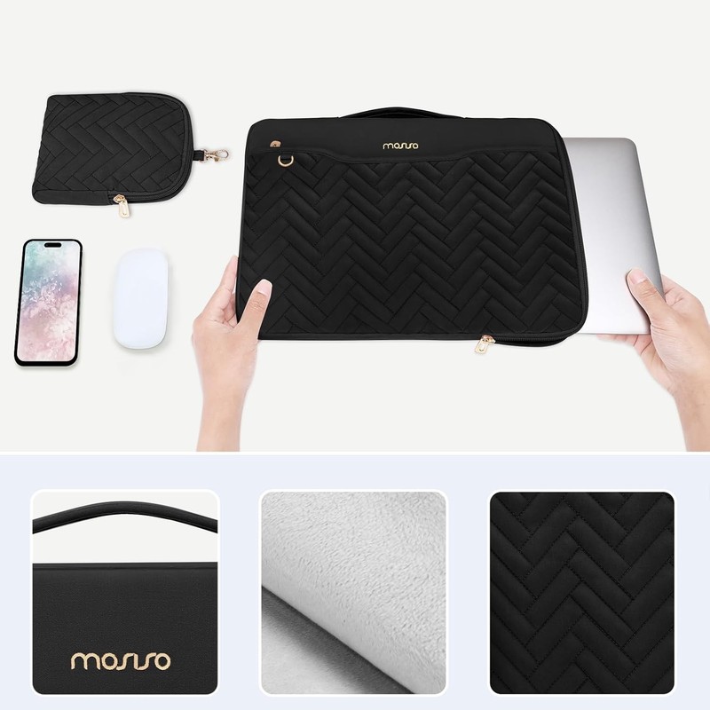 360 Protective Laptop Case, 13-13.3 inch Laptop Sleeve Compatible with MacBook N gallery