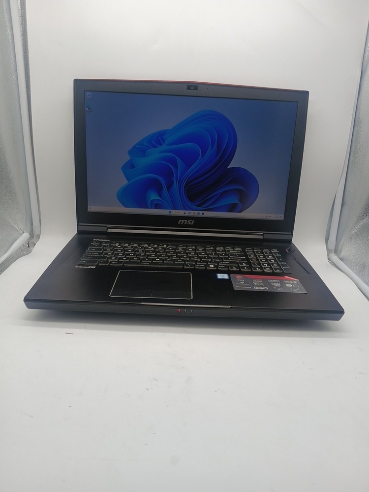 MSI Titan Pro GT73VR 6RF 17.3" i7-6820HK 64GB RAM GTX 1070 1TB SSD Win 11 Pro