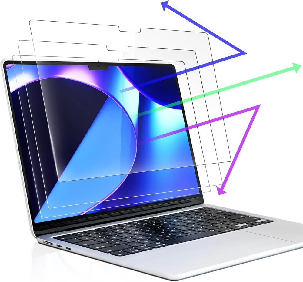 3-Pack Blue Light Blocking Screen Protector for 14 Inch MacBook Pro (2021-2026)