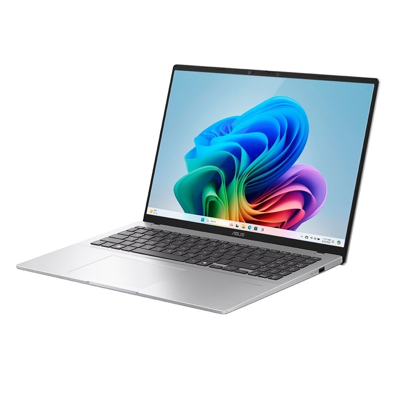 ASUS Vivobook 16" Copilot+ PC Snapdragon X1 16GB 1TB X1607QA-IS56 Silver gallery