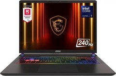 MSI 16 in GeForce RTX 5070 Ti GPU Core Ultra 9 275HX 32GB RAM 2TB SSD W11 Pro