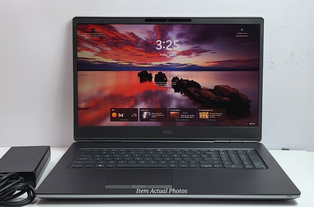 DELL PRECISION 7760 i7-11850H 16GB RAM 256gb SSD RTX 3000 11 Pro