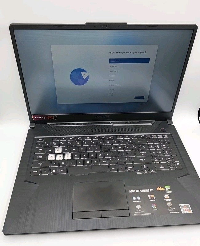 ASUS TUF Gaming A17 (FA706NFR) Ryzen 7 7435HS 8GB 512GB SSD GeForce RTX 2050 gallery