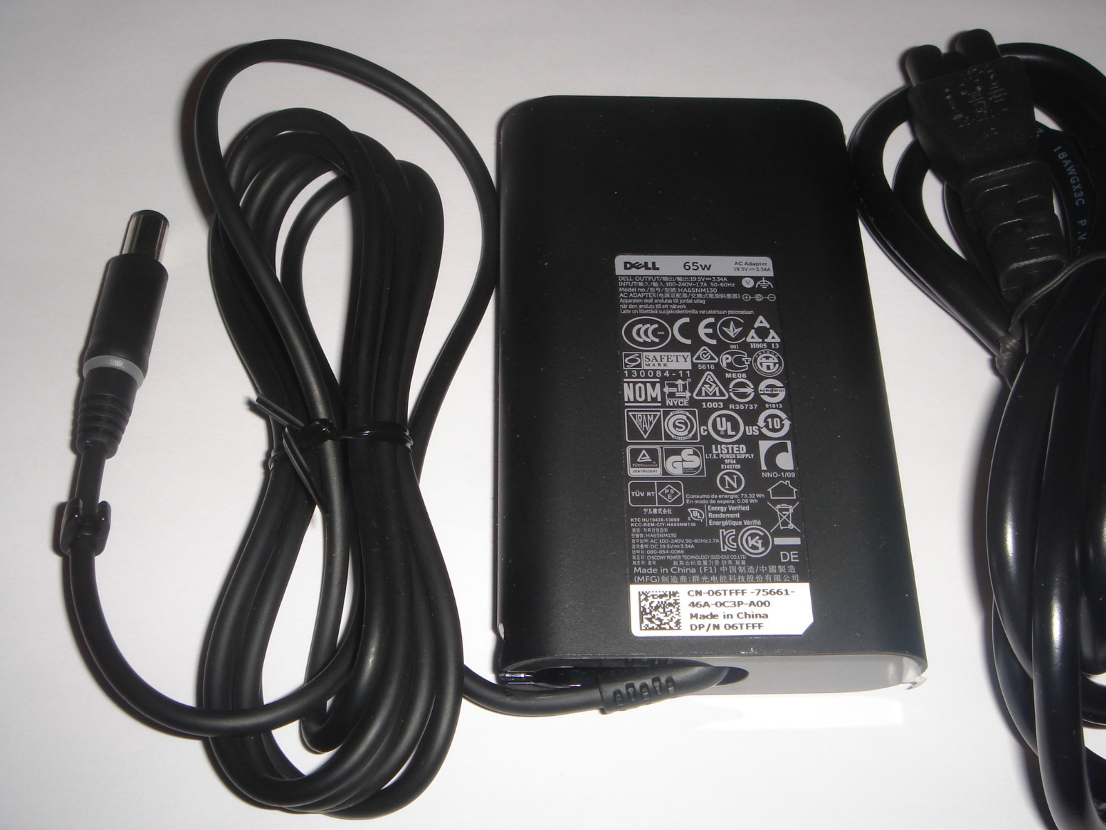 Power Supply Dell 65W Latitude E6530 E7240 E7440 ST XT New Genuine gallery
