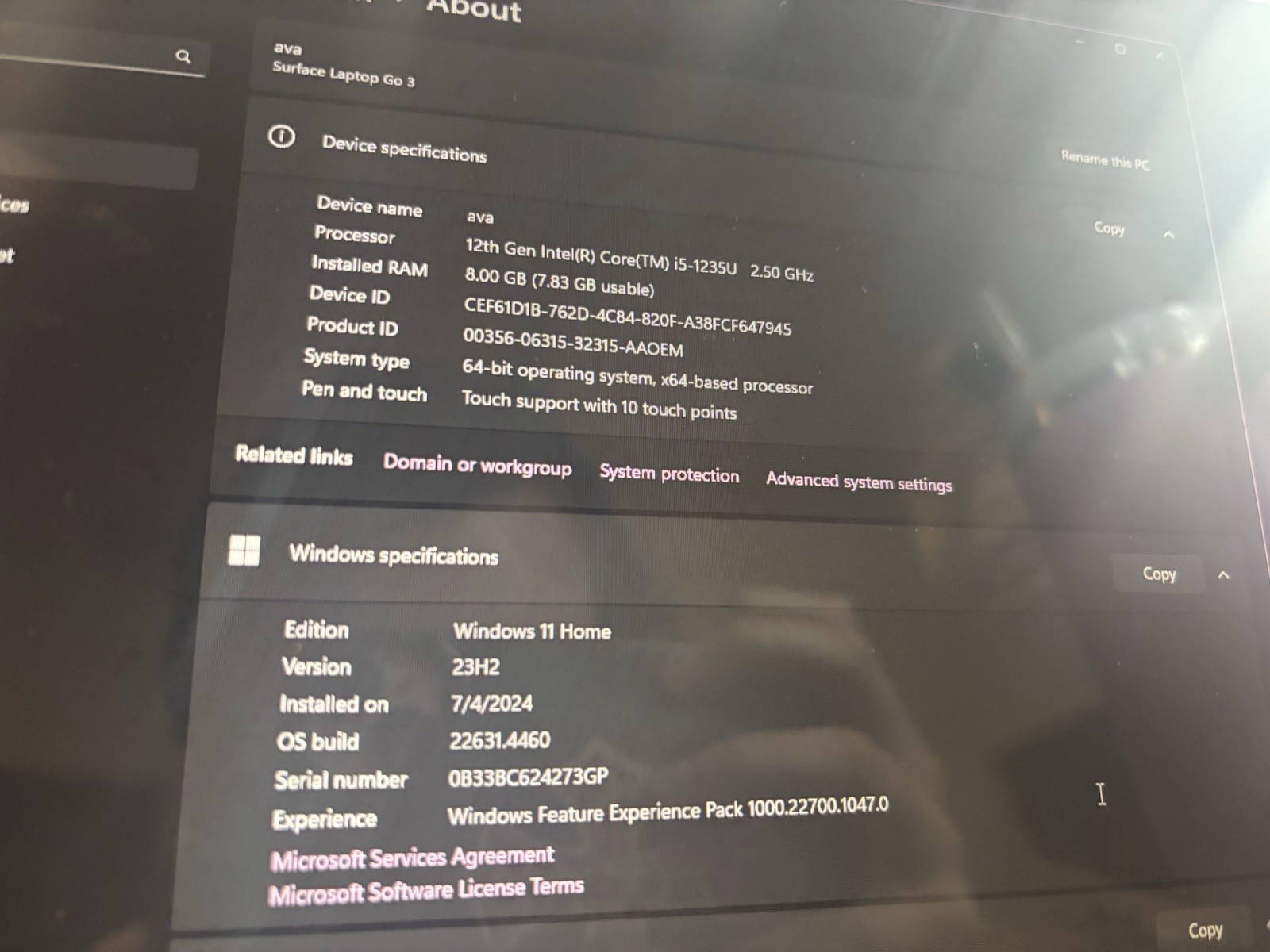 microsoft surface go 3 12th gen intel r gallery
