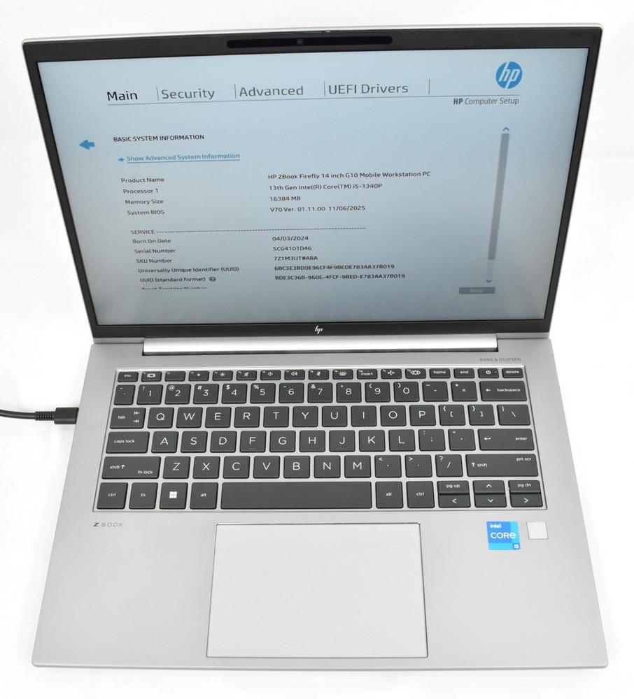 HP Z Book Firefly 14 G10 Touch i5-1340P 16GB 256GB SSD 14" No OS *See Details*