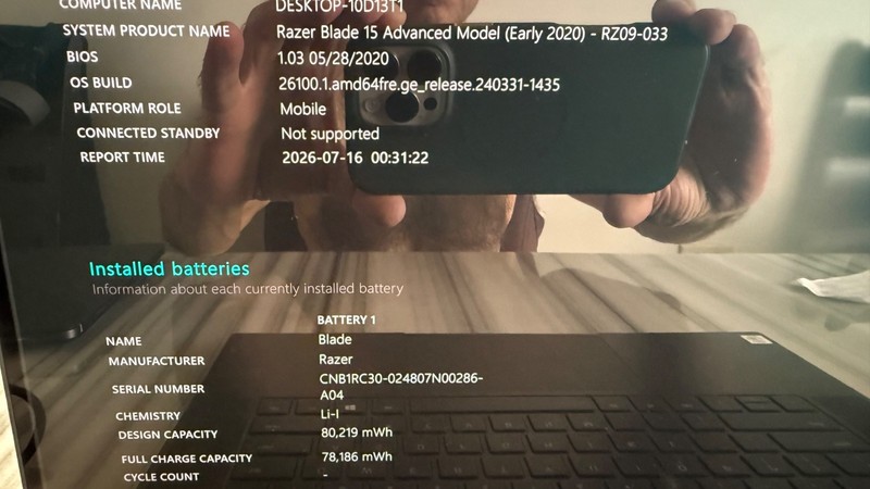 Razer Blade 15 Advanced 300Hz FHD i7-10875H 2.3GHz 16GB 1TB RTX 2080 Super Max-Q gallery