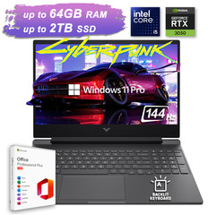2026 HP Victus Gaming Laptop 15.6″ 144Hz Intel i5 RTX 3050 Upto 64GB RAM 2TB SSD