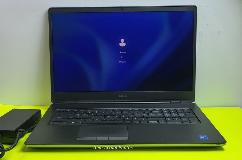 DELL PRECISION 17 7760 i7-11850H 16GB RAM 256GB SSD 17.3" RTX A3000 11 Pro gallery