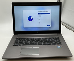 HP ZBook 17 G5 5JQ94US i7-8850H 2.60g 32GB 1tb/512 Win11 laptop 5CD9165YXT