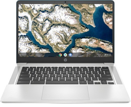 HP Chromebook 14a-na0011ds 3P510UA 14 Inches HD Touchscreen Laptop - Forest Teal gallery
