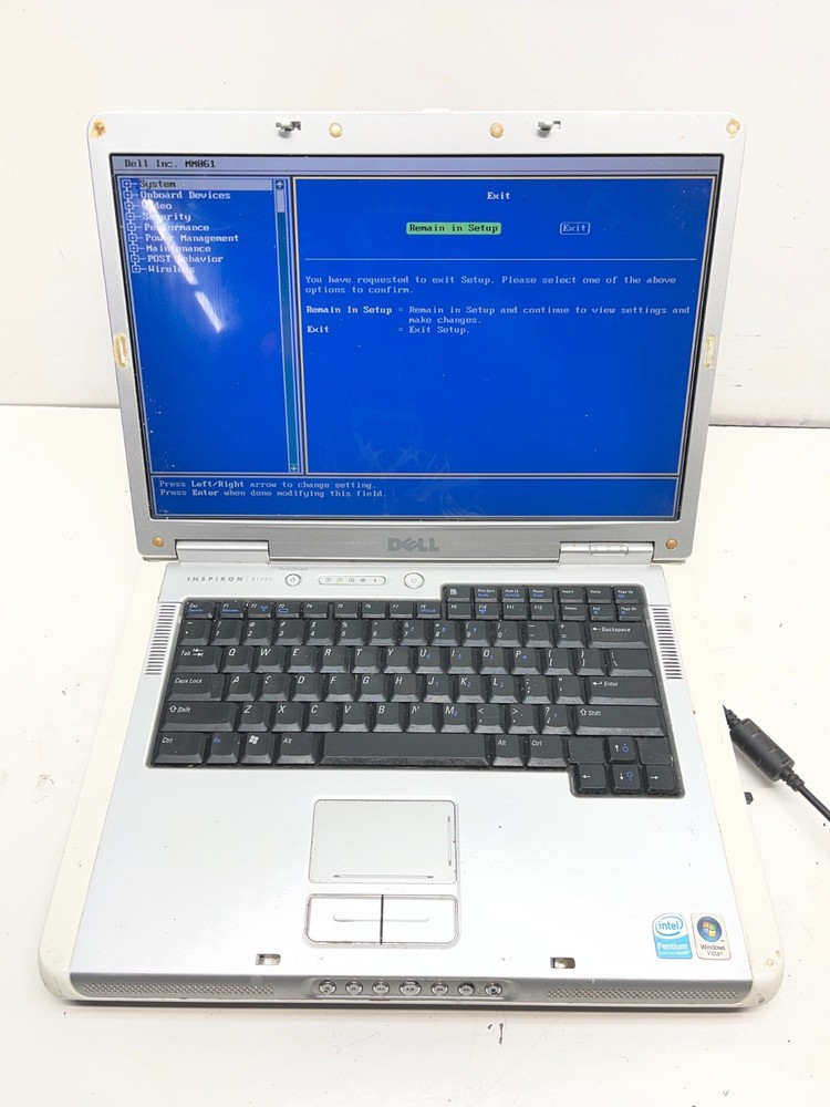 Dell Inspiron E1505 Intel Pentium 2GB NO HDD NO BAT
