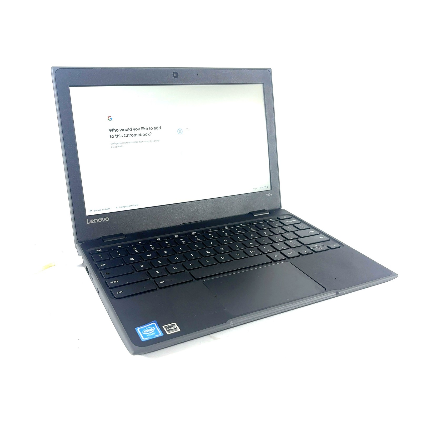 Lenovo 100e 11.6" HD 1.1GHz Celeron 4GB RAM 32GB eMMC Intel HD 500 ChromeOS gallery