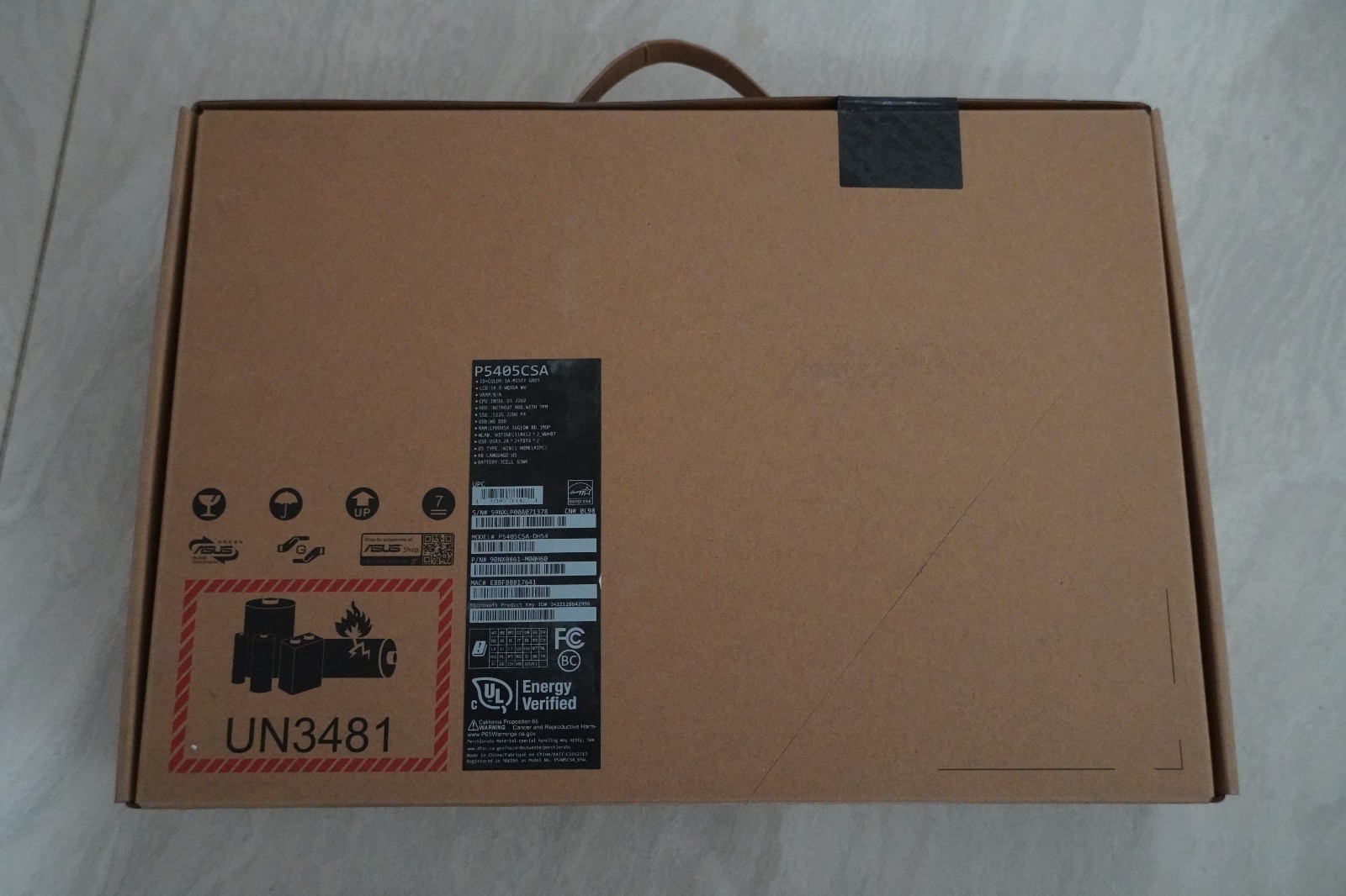 New Asus ExpertBook P5 P5405 14"WQXGA Copilot+ Intel Ultra 5 266V 16GB 512G gallery