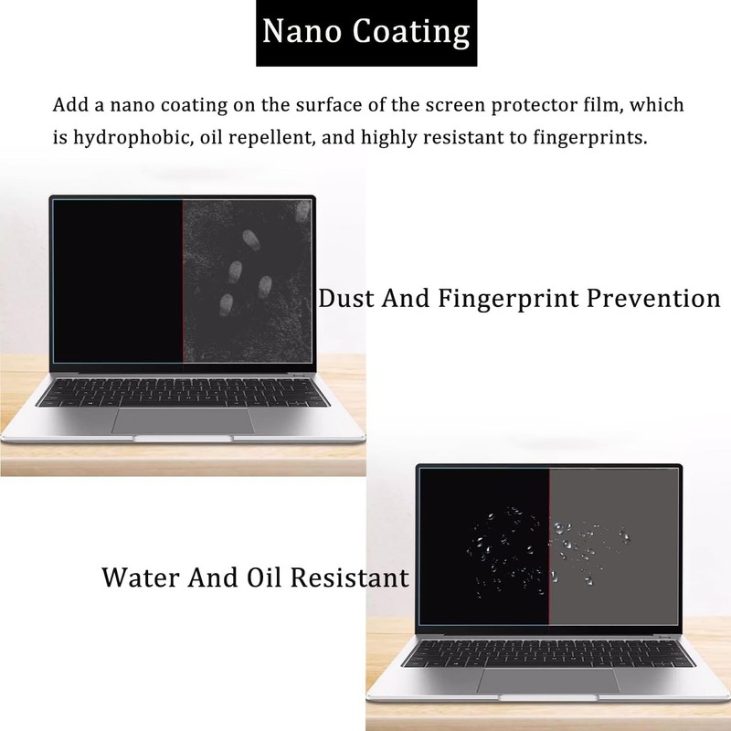 2 Pack Anti Blue Light Glare Screen Protector for Lenovo Yoga 7/Yoga 7i 16 Inch gallery