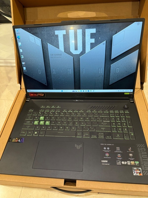 ASUS TUF Gaming A17 (2023) Gaming Laptop, 17.3" FHD 144Hz Display, GeForce RTX 4 gallery