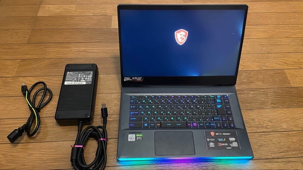 MSI GE66 Raider i9-10980HK 16GB 256GB SSD Windows 11 Pro Office 2021 Junk