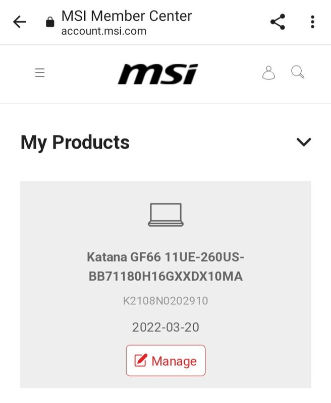 MSI Katana gaming laptop GF66 11ue-260us RTX-3060 gallery