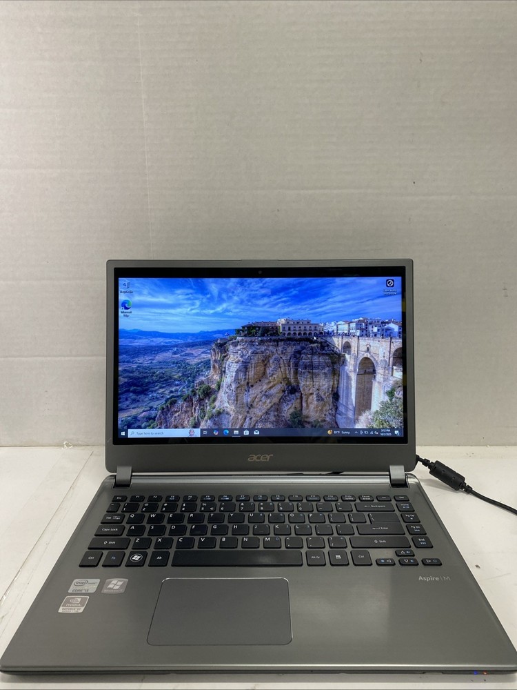 Acer Aspire M5 Laptop Intel Core i5-3317U 1.7GHz 10GB RAM 500GB SSD BAD BATTERY!