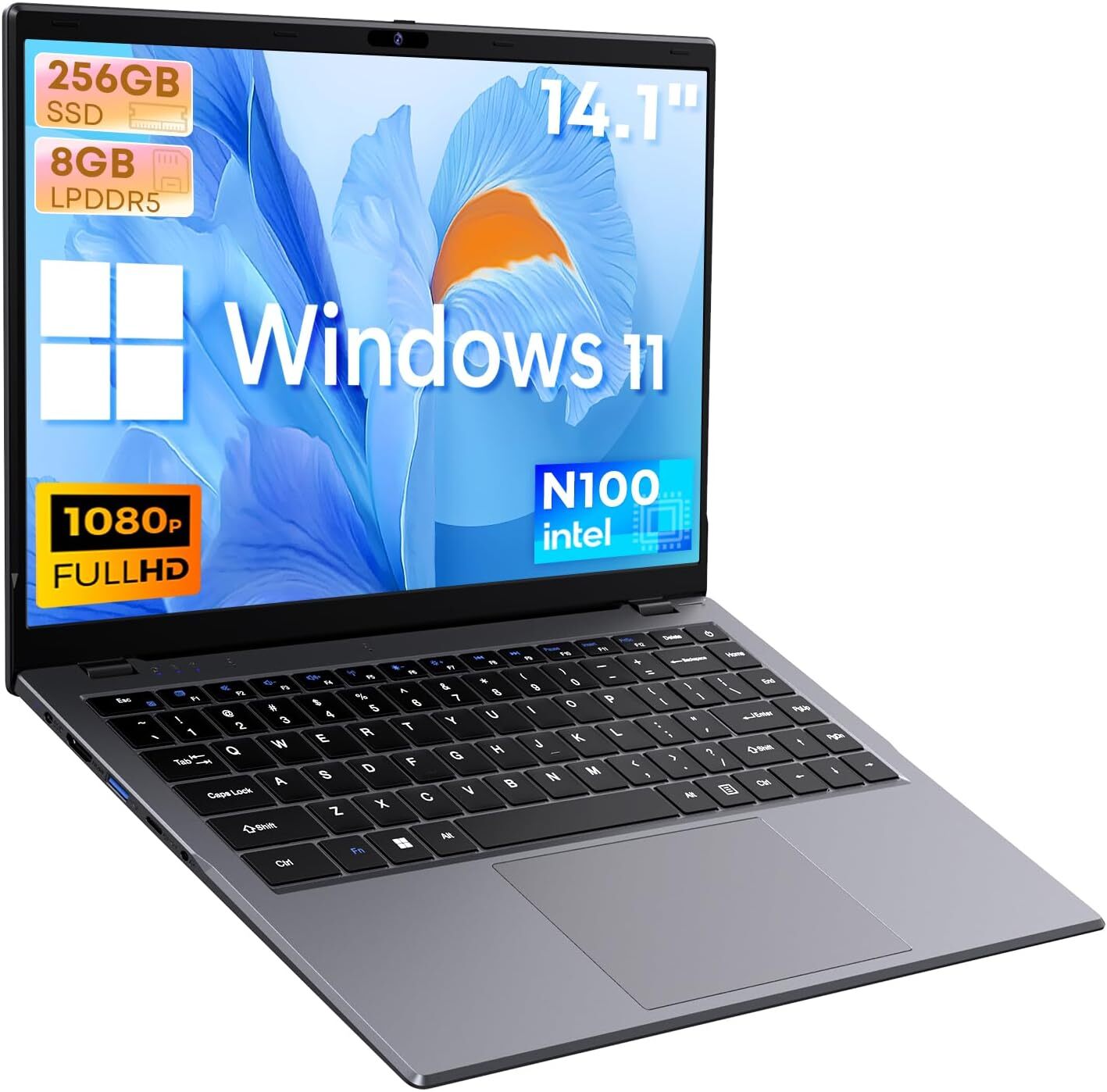 CHUWI GemiBook XPro 14.1'' Intel 12th Gen N100 256GB SSD 8GB DDR5 Windows 11 PC gallery