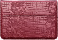 Protective Slim Portable Laptop Sleeve Crocodile PU Leather Case for MacBook Neo