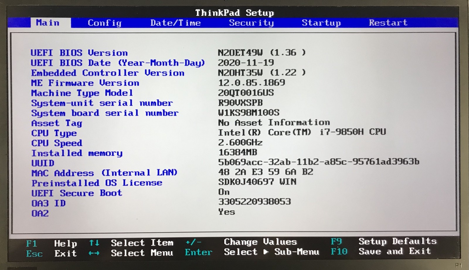 Lenovo ThinkPad P1 Gen 2 4K 15.6" Laptop i7-9850H 16GB RAM 512GB NVMe, BIOS Lock gallery