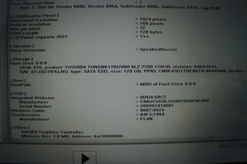 DELL 3379 P69G Latitude 13.5" 128GB HD 4GB Mem 2GHz Power Cord WORKING PoR B153 gallery