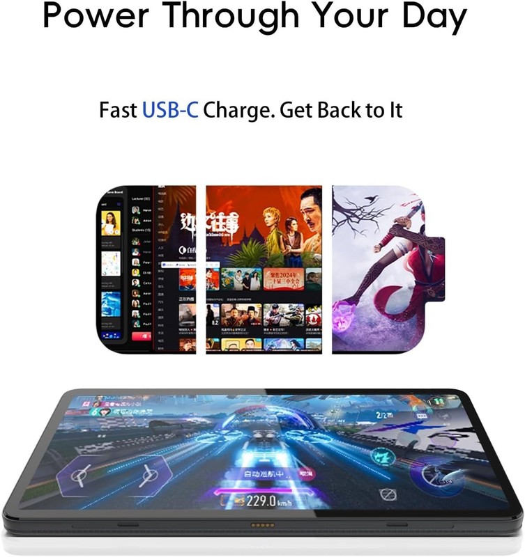 2-in-1 Laptop Tablet with Windows 11, 1 Year Office 365 Included & Magnetic Key gallery