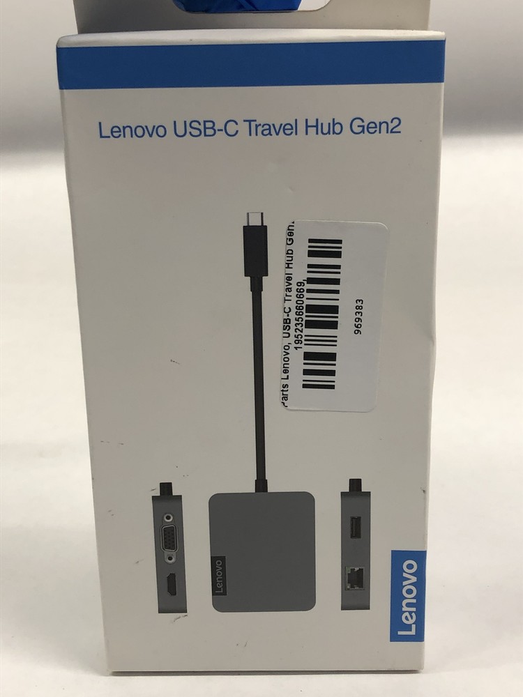Lenovo USB-C Travel Hub Gen2 - Brand New