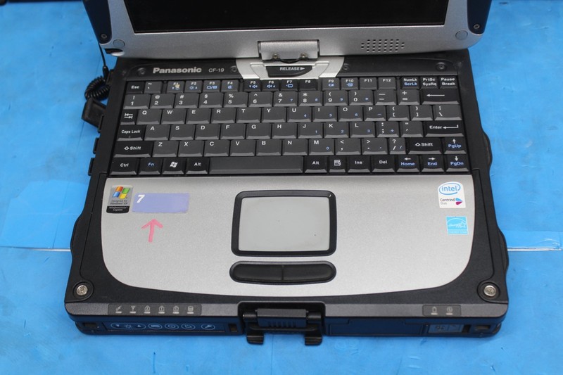 QTY-4 PANASONIC TOUGHBOOK CF-30 RUGGED LAPTOP CENTRINO DUO NO CADDY PARTS T9-C14 gallery