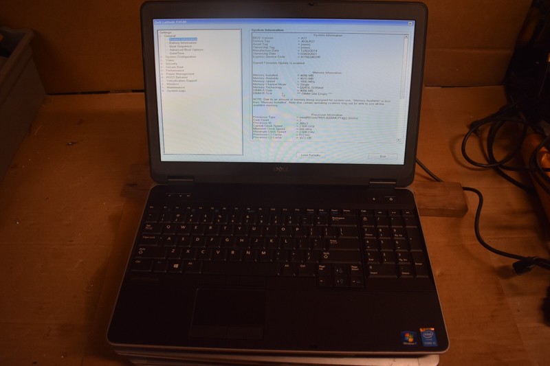 Dell Latitude E6540 Intel Core i5 2.50 & 2.60 GHz 4GB RAM No HDD Lot of 3 gallery