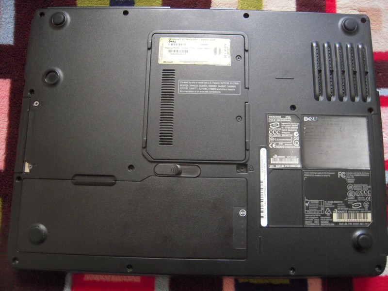 DELL INSPIRON 6K 15.4" LCD WINDOWS XP INTEL CENTRINO CHIP (FOR PARTS OR REPAIR) gallery