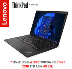 ThinkPad X13 i7 6P+8E 4.8GHz WUXGA IPS Touch 32GB 1TB 4.0×4 4G 2Y Premier Wrrnty