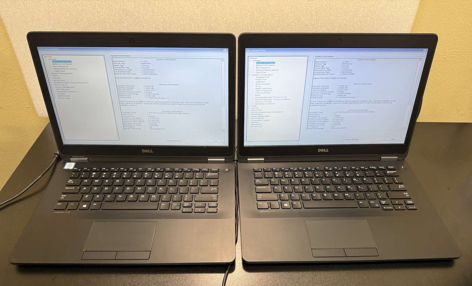 Lot of 4 Dell Latitude E7470 14" | Core i5-6300U 2.4GHz | No RAM No SSD | gallery