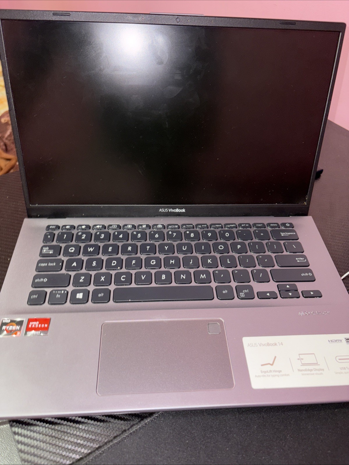 ASUS VivoBook 14 Laptop AMD Ryzen 3, 8GB Ram, 237GB gallery