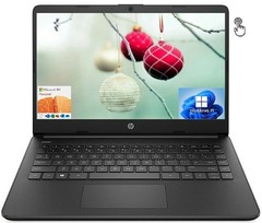 HP 14” Touch HD Laptop, AMD 2-Core CPU, 8GB RAM, 120GB SSD, Office 365, Win 11