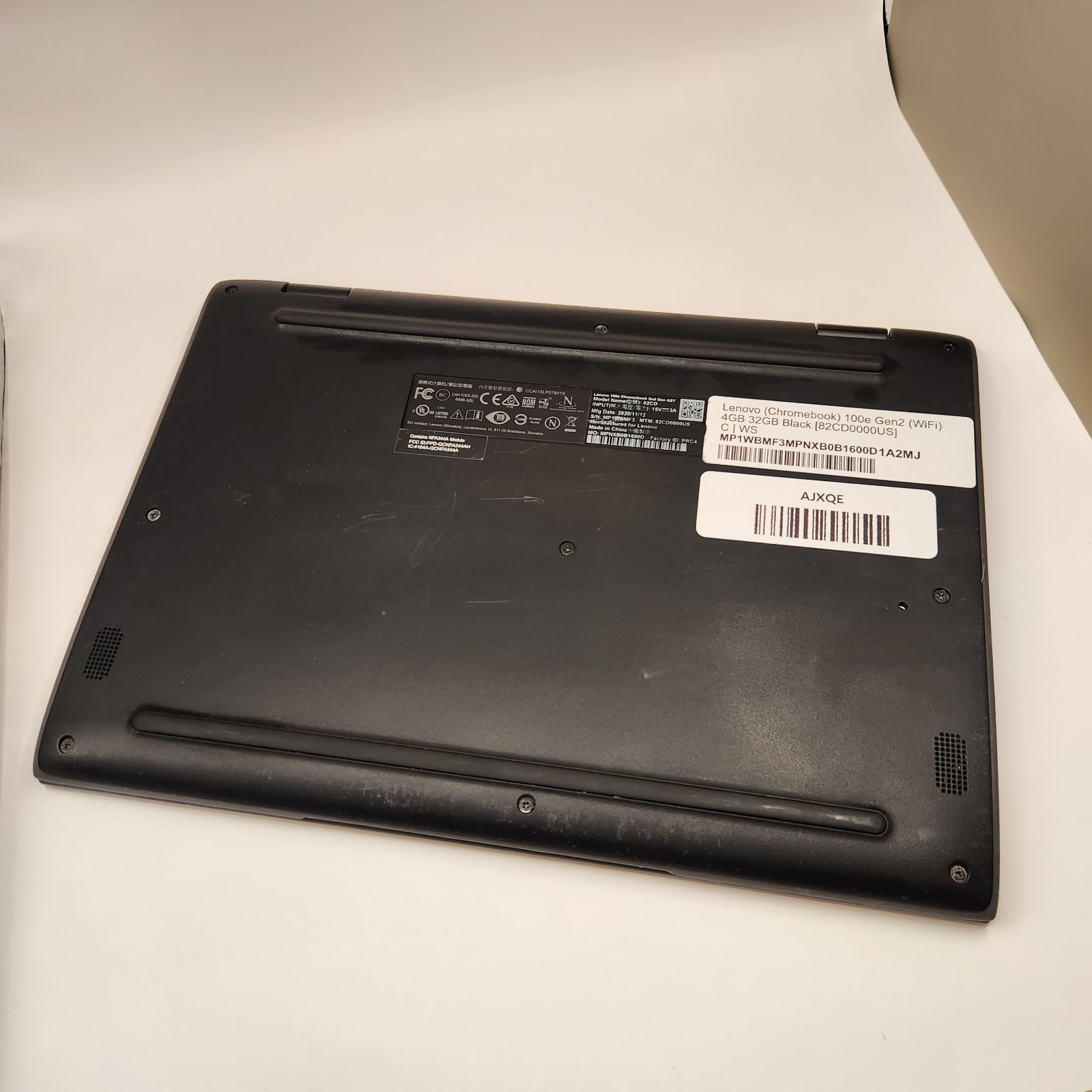 Lenovo 100e Gen 2 Chromebook 11.6" 4GB RAM 32GB SSD WiFi Black – Tested gallery